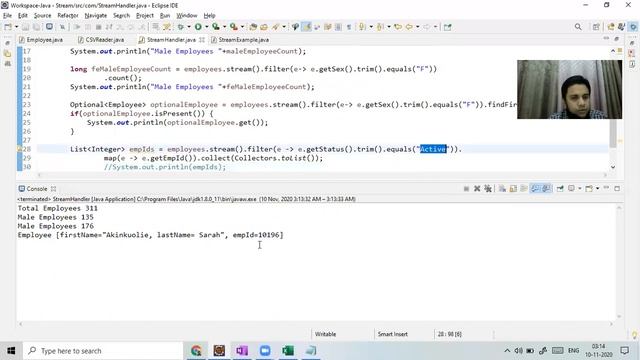 Java Stream смотреть онлайн