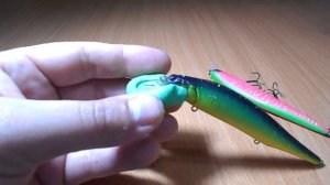 Ремонт воблера: Восстановление лопатки воблера в домашних условиях.