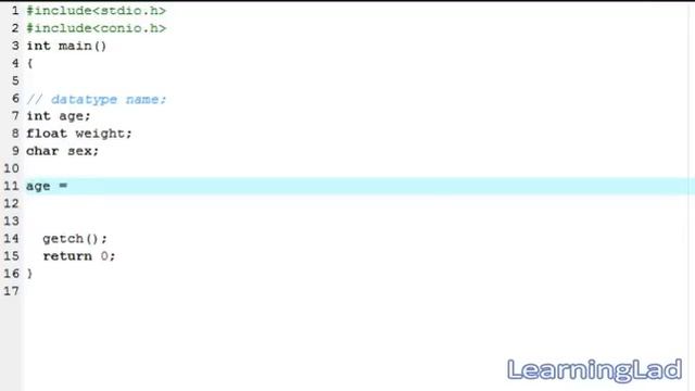 Variables Declaration and Usage in C Programming | Video Tutorial смотреть онлайн