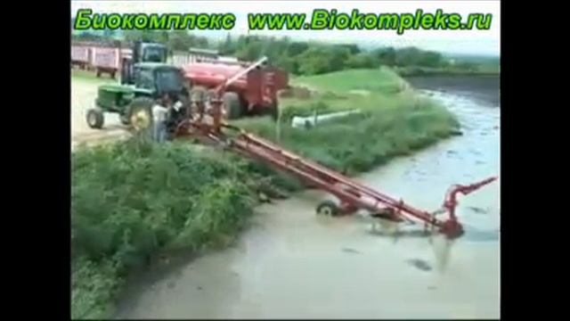 Лагунная помпа. Переработка и утилизация навоза. смотреть онлайн