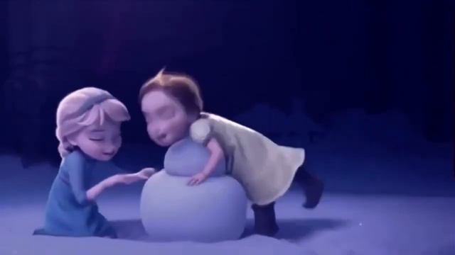 Маленькие Анна и Эльза смотреть онлайн