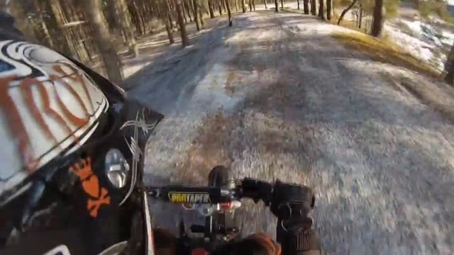 Питбайк JMC 160 зима 2013 смотреть онлайн