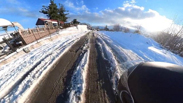 МОЙ ПЕРВЫЙ СНЕЖНЫЙ ОПЫТ НА EUC смотреть онлайн