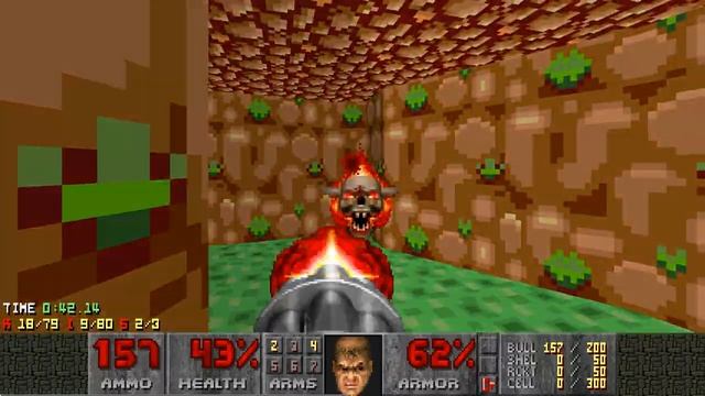 Doom 2, Super MAYhem 17, Map 07 Groovy Hills (NM100S) - 1:17.51 смотреть онлайн