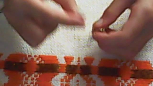 Сережки в технике "ганутель". смотреть онлайн