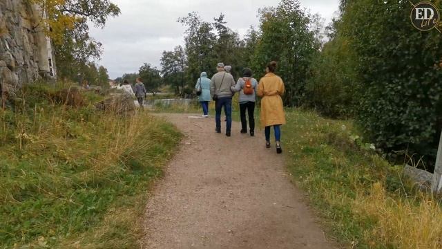 Каменная крепость «Корела» – одна из главных исторических достопримечательностей Приозерска смотреть онлайн