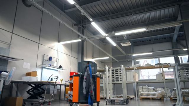 Светодиодный светильник Айсберг на производстве Фотэк ЕКБ смотреть онлайн