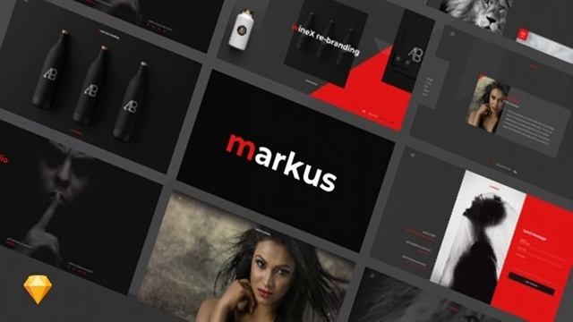 Markus – Creative Fullscreen Portfolio Sketch Design | Themeforest Website Templates and Themes смотреть онлайн