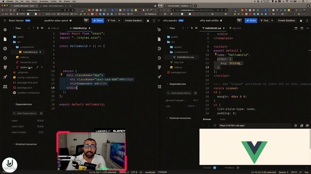 Da Vue Js a React Introduzione смотреть онлайн