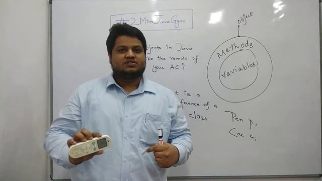 Why Objects in Java are like the remote control of your AC? #2MinsJavaGyan - Java Tutorials смотреть онлайн