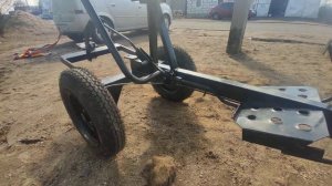 Адаптер-прицеп ПНО-1 для мотоблока.