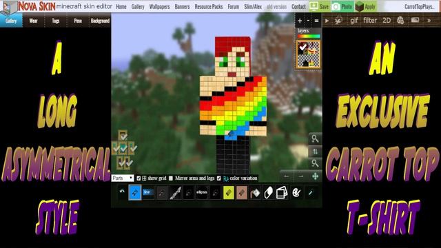 Minecraft Skin Competition | New 2016 skin speed art смотреть онлайн