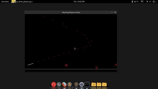 Pygame - 2D physics experiment смотреть онлайн