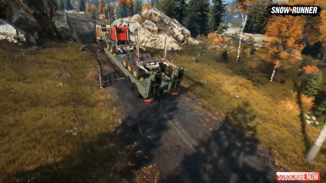 New Western Star 47X NF1424 Newey Truck In SnowRunner смотреть онлайн