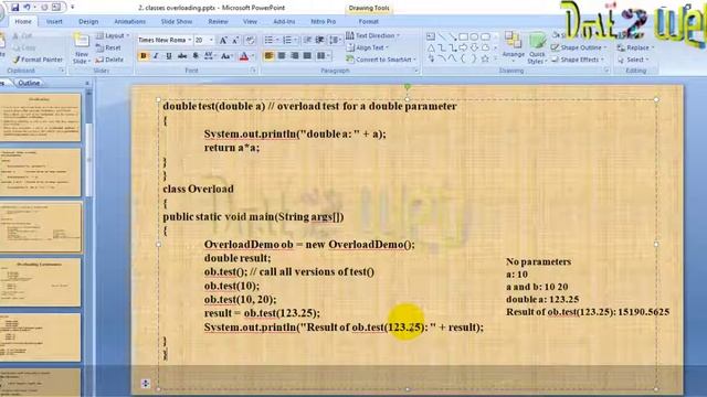 Method Overloading in Java -Object Oriented Concept | Engineering | VTUeLearning | VTU смотреть онлайн