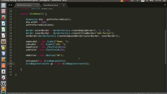 Java Swing 1-13 : Custom Event and Form Submission смотреть онлайн
