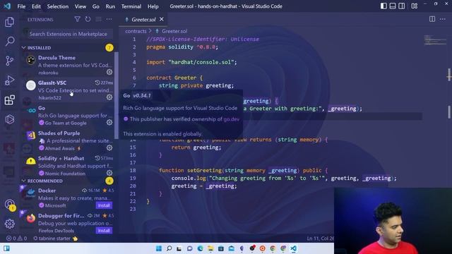 Solidity Basics - Part 3 - Hardhat, Infura, Ropsten, Faucet Walk Around смотреть онлайн