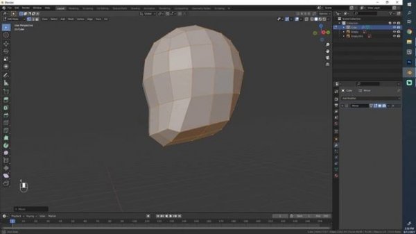 3. Blender 3.0 Character Modeling Tutorial - Base Mesh M