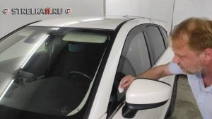 Дефлекторы (ветровики) окон 2D - MAZDA CX-5 (II) с 2016г.в. - strelka11.ru