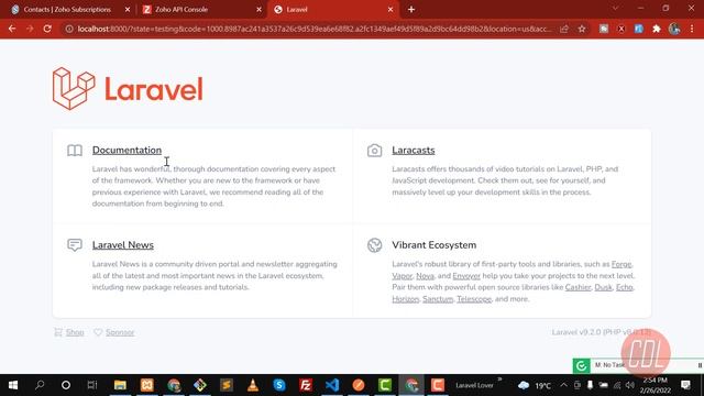 (05) Zoho Integration in Laravel | Generate Grant Token in Zoho | Restful Api Using Postman смотреть онлайн