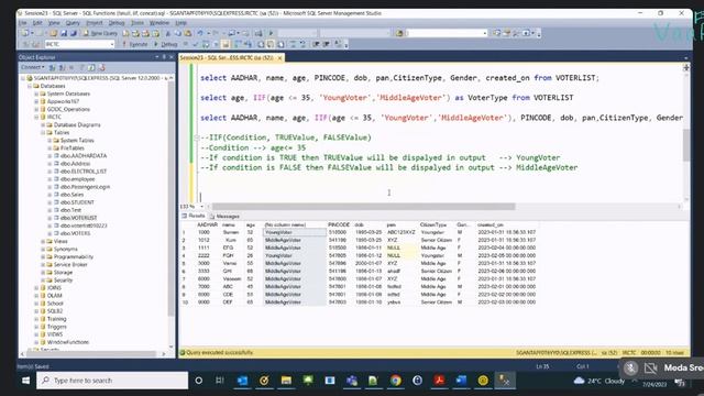 Session23 - SQL Server - SQL Functions | IsNull | IIF | Concat смотреть онлайн
