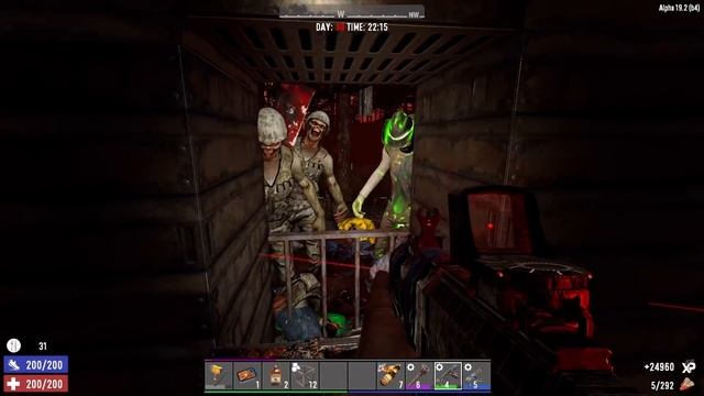 7 Days To Die - Cabin In The Woods EP30 (Horde Every Night) смотреть онлайн