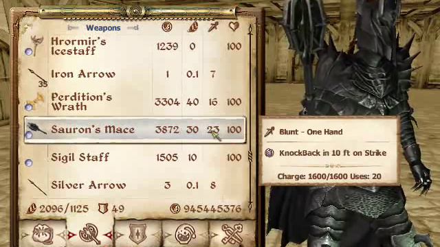 Oblivion- Saurons Armor (Mod) смотреть онлайн