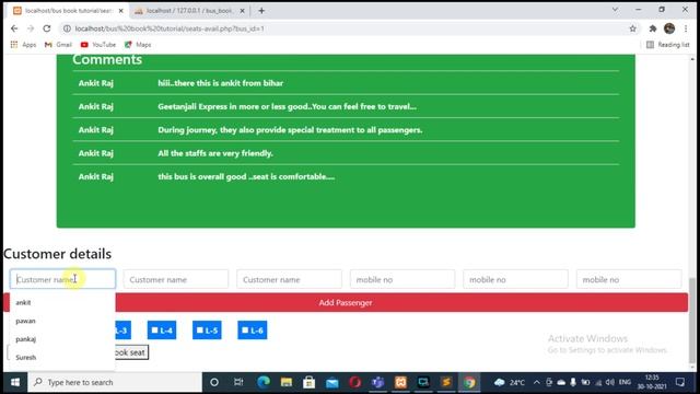 74. Creating Fetch Tickets | Part - 7 | PHP, MySQL (XAMPP Server) | Backend Online Bus Booking смотреть онлайн