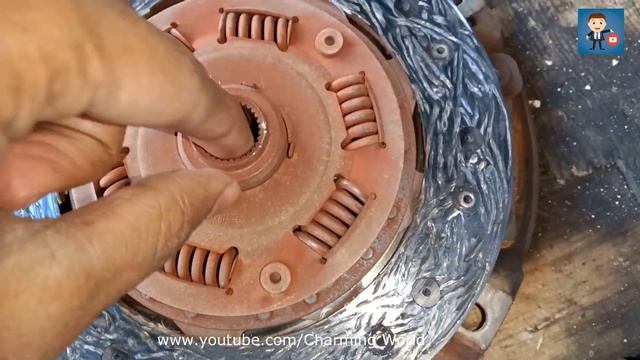 How to Replace Suzuki 800cc Car Clutch & Pressure Plate Full HD Video смотреть онлайн