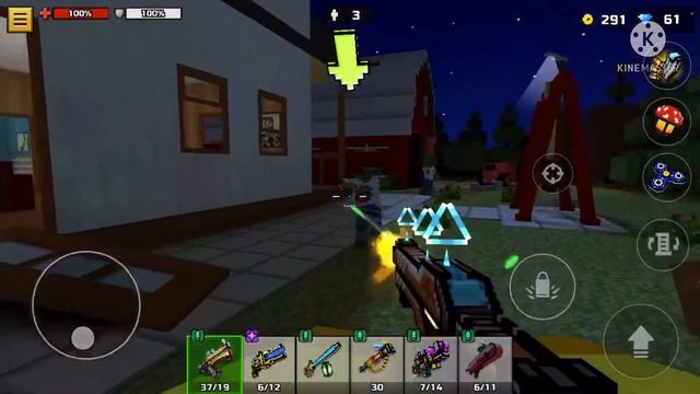 Pixel Gun 3D Neutron Pulsator gameplay GOOD смотреть онлайн
