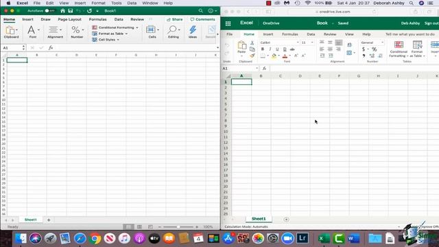 Excel For Mac 2019 Tutorial :The Difference between PC and Mac Excel Tutorial смотреть онлайн