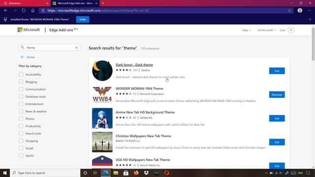 How to install Themes in Microsoft Edge Browser смотреть онлайн