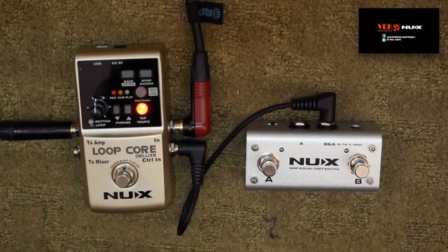 NUX - Loop Core Deluxe 24-bit Looper Pedal "Review by "Pop Worawit" смотреть онлайн