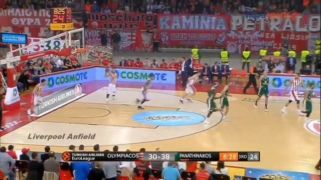 Ολυμπιακός - Παναθηναϊκός 62-70 Euroleague 6η αγ. {10.11.2017} смотреть онлайн