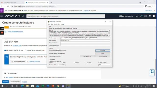 How to Generate SSH Key in Windows | Login Oracle Cloud Free Tier Server Using Putty смотреть онлайн