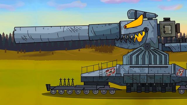 Эволюция КВ-44 / КВ-6 vs КВ-44 vs КВ-45 vs КВ-444 vs ИС-44 - Мультики про танки смотреть онлайн