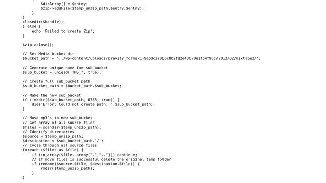 Code Review: Unzip and move function смотреть онлайн