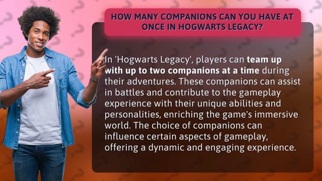 How many companions can you have at once in Hogwarts Legacy? смотреть онлайн