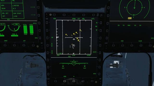 DCS World JF-17 радар воздух-воздух, режимы BVR (RWSTWSVS).
