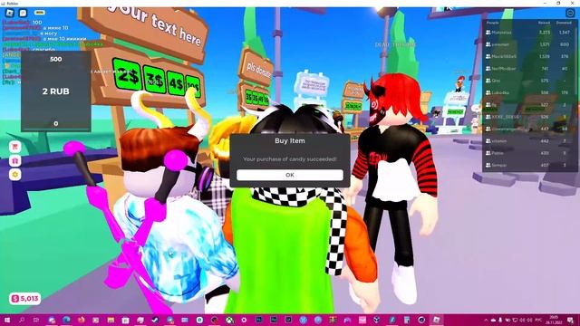 РАЗДАЧА РОБУКСОВ В PLS DONATE! РАЗДАЧА ЗА ПОДПИСКУ! ROBUX! РОБУКСЫ! РОБАКСЫ! РОБЛОКС! смотреть онлайн