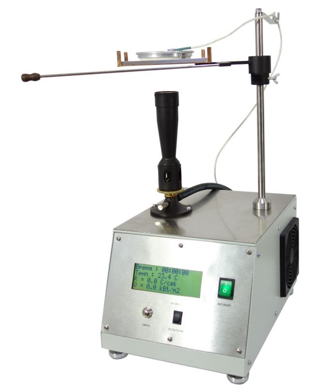 Испытательная установка для определения теплопередачи при воздействии пламени МТ 285 смотреть онлайн