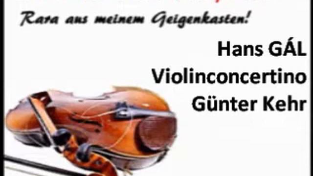 Hans Gál Concertino смотреть онлайн