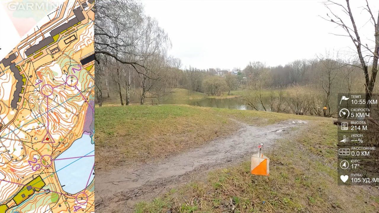 Спортивное ориентирование headcam orienteering - ЧиП ФСО Смоленской области Смоленск - 24.04.22