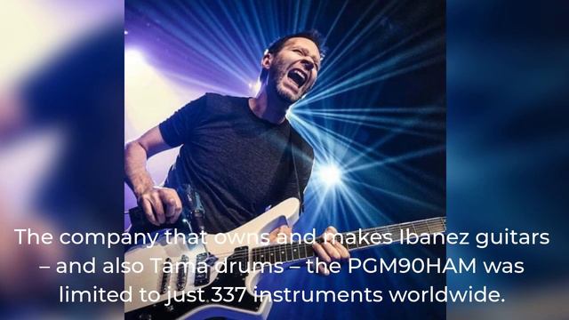 Paul Gilbert donates super-rare signature Ibanez PGM90HAM to Jason Becker fundraiser смотреть онлайн