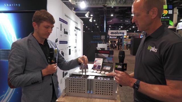 VTrak J5960 high-density SAS enterprise JBOD storage solution from Promise Technology at NAB 2022 смотреть онлайн