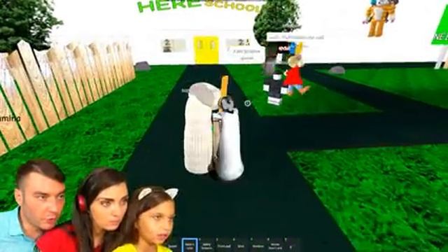 Roblox НОВАЯ ШКОЛА БАЛДИ в Реальной ЖИЗНИ Golden Baldi РОБЛОКС Baldi's Basics Валеришка Для Детей смотреть онлайн