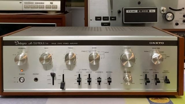 Amply #ONKYO A-733mkii/120 (dòng chữ ký), kính ae ❤ смотреть онлайн