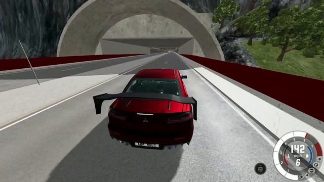 Mitsubishi Lancer EVO V VS Bridge | SpeedTest #34 | EpicCrashTV