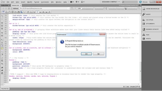 Tutorial: Web Development with Sass and Dreamweaver смотреть онлайн