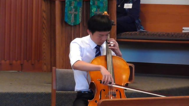 1st Movement, Cello Concerto in E-minor (Elgar) - Jeffrey Yang смотреть онлайн